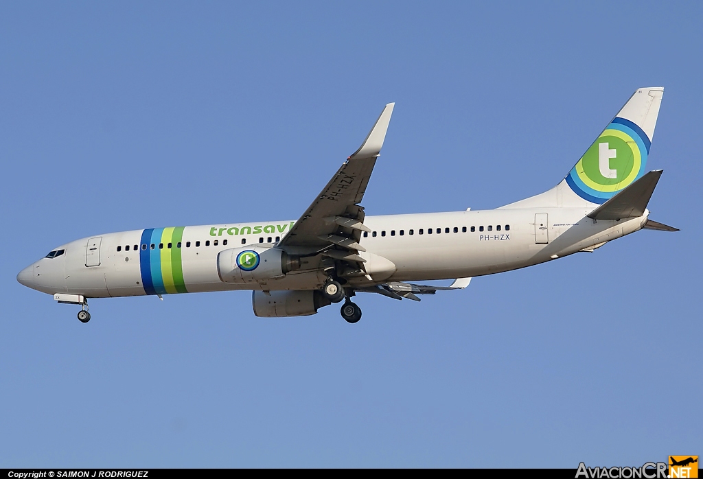 PH-HZX - Boeing 737-8K2 - Transavia Airlines