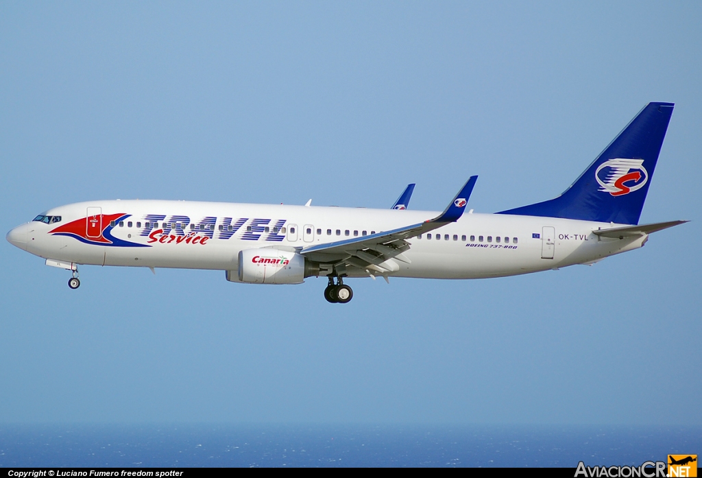 OK-TVL - Boeing 737-8FN - Travel Service