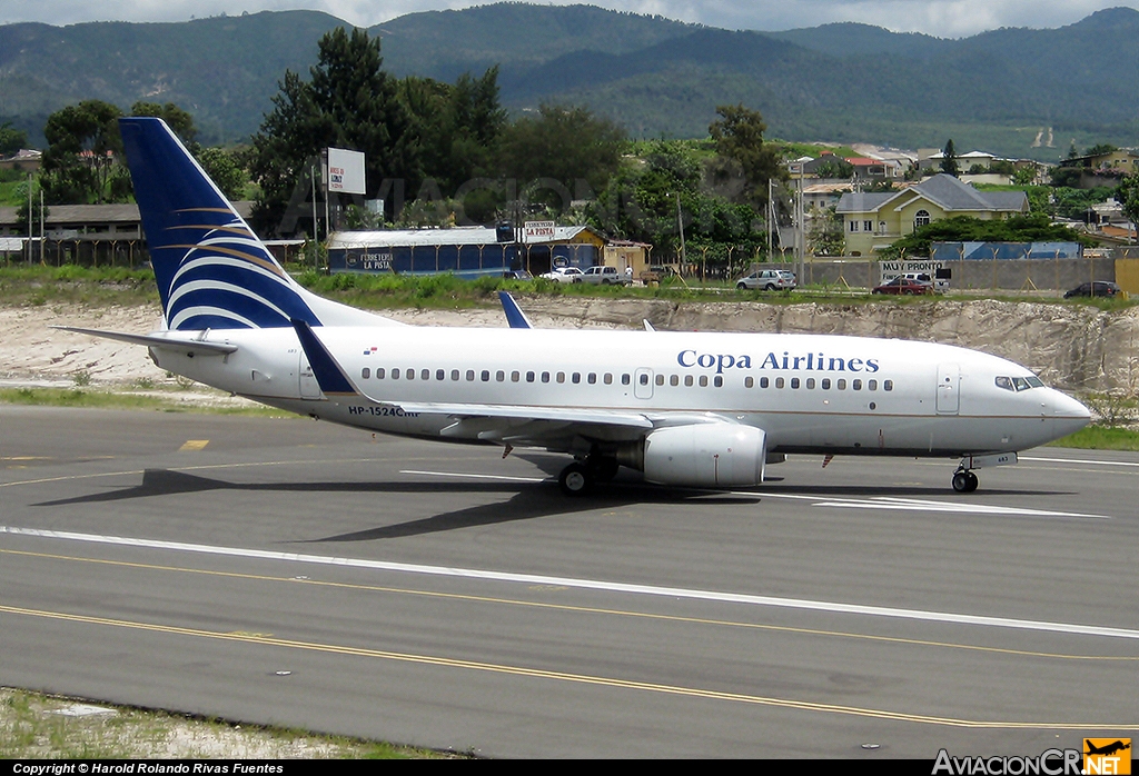 HP-1524CMP - Boeing 737-7V3 - Copa Airlines