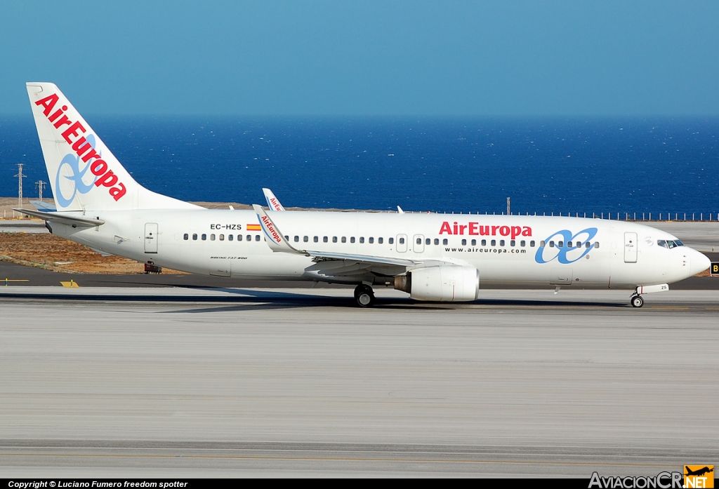 EC-HZS - Boeing 737-86Q - Air Europa