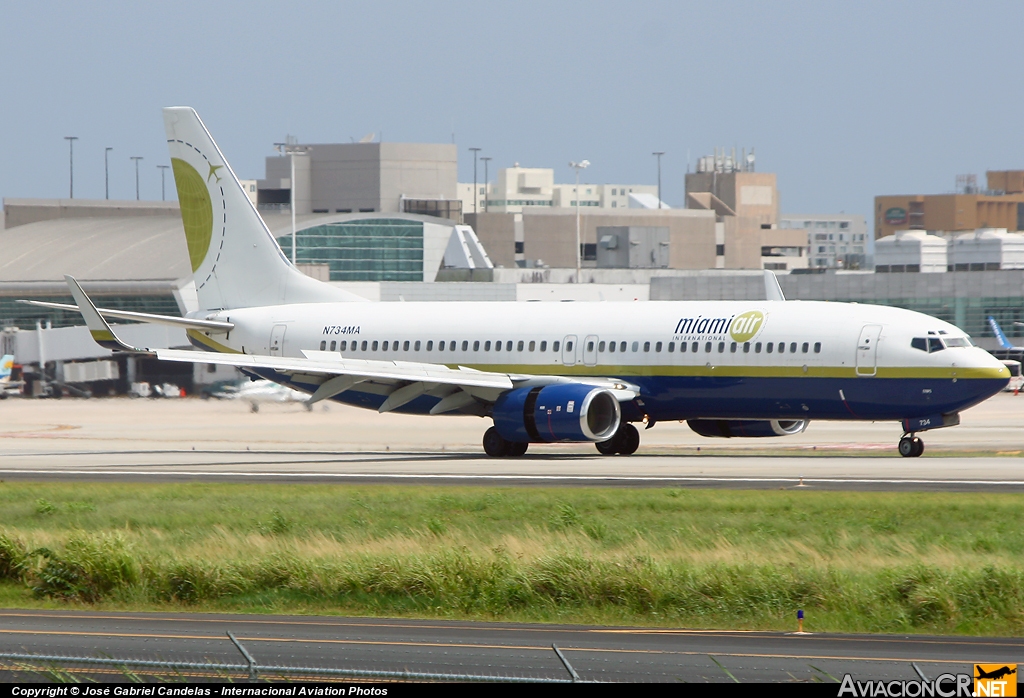 N734MA - Boeing 737-800 - Miami Air