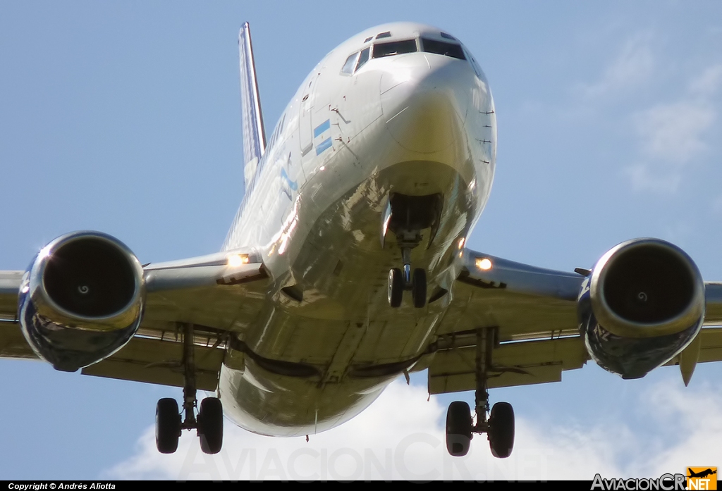 LV-AYE - Boeing 737-5H6 - Aerolineas Argentinas