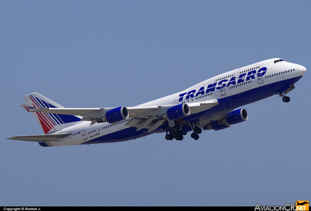 VQ-BHW - Boeing 747-4F6 - Transaero Airlines