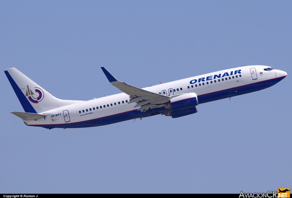 VP-BPY - Boeing 737-83N - Orenair