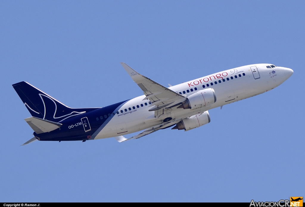 OO-LTM - Boeing 737-3M8 - Korongo Airlines