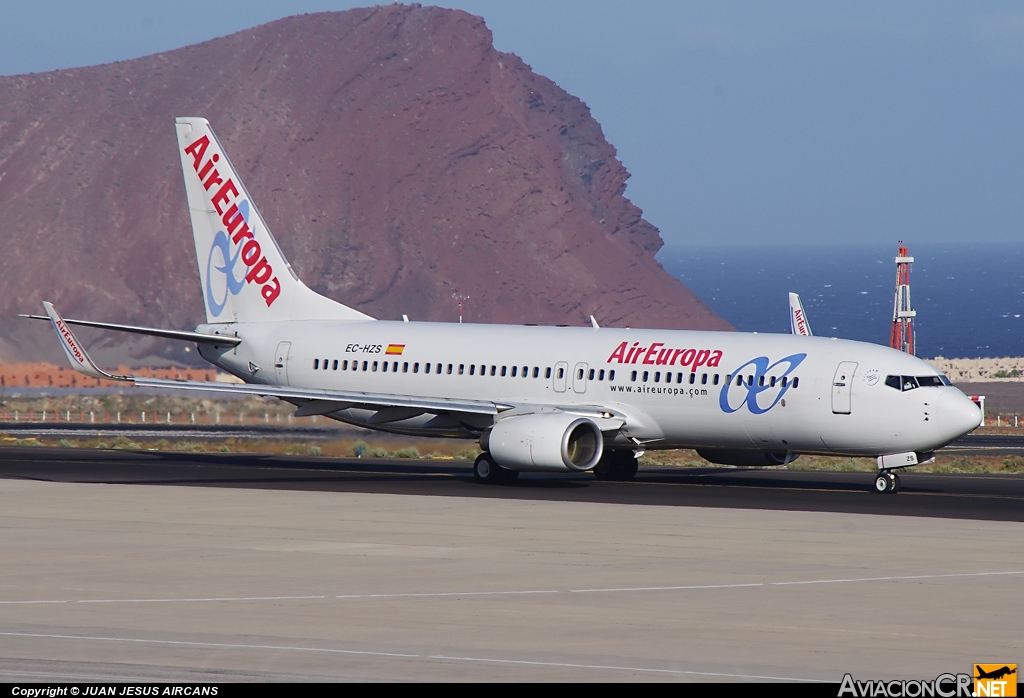 EC-HZS - Boeing 737-86Q - Air Europa