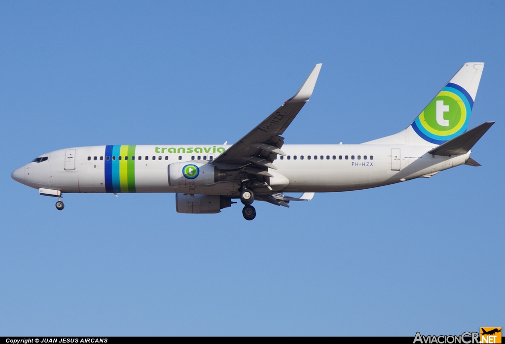 PH-HZX - Boeing 737-8K2 - Transavia Airlines