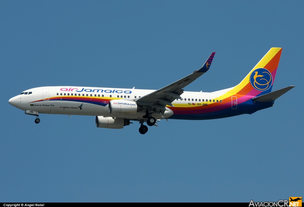 9Y-JME - Boeing 737-86J - Air Jamaica