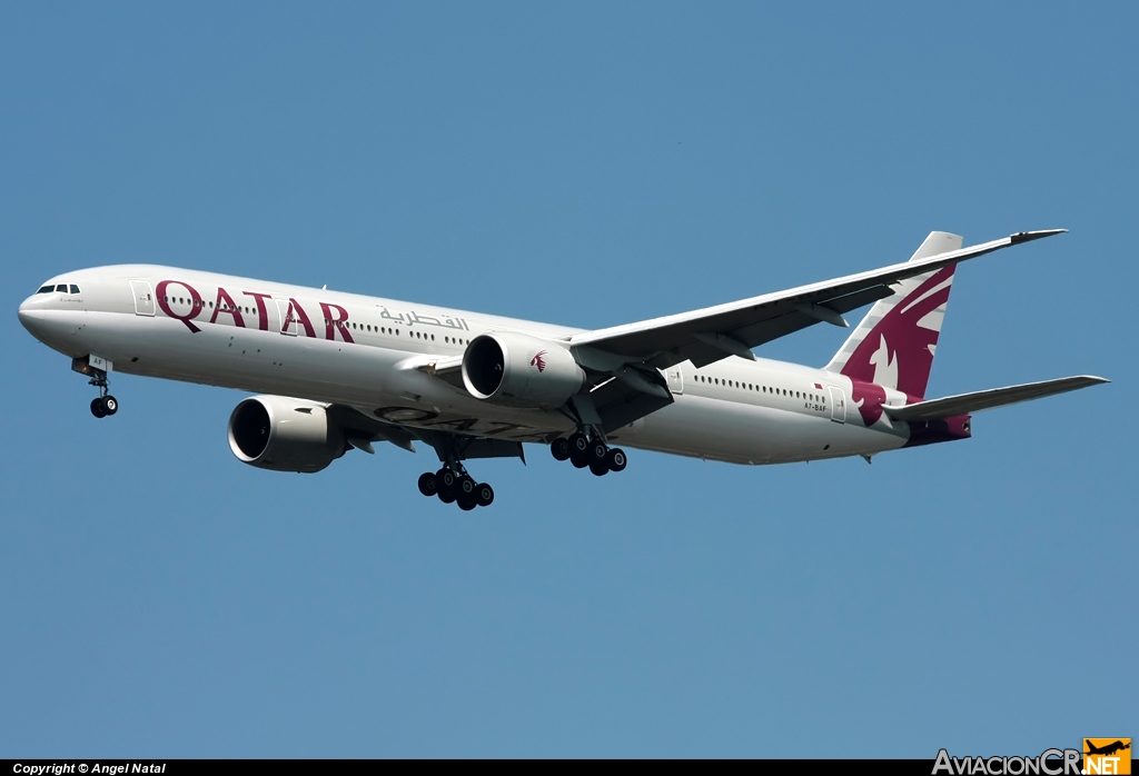 A7-BAF - Boeing 777-3DZER - Qatar Airways