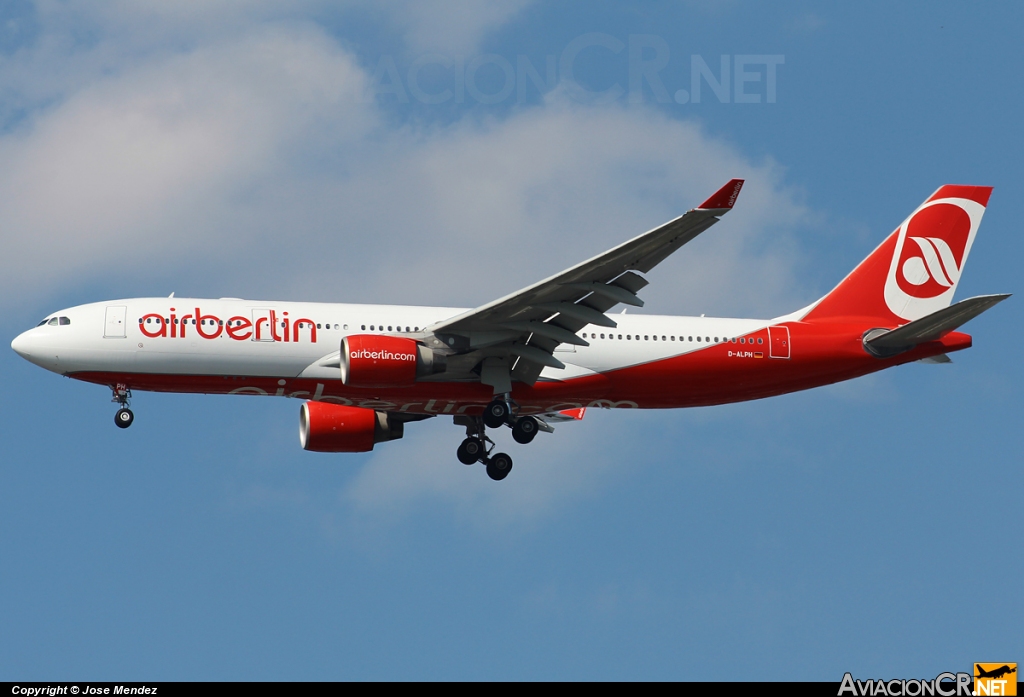 D-ALPH - Airbus A330-223 - Air Berlin