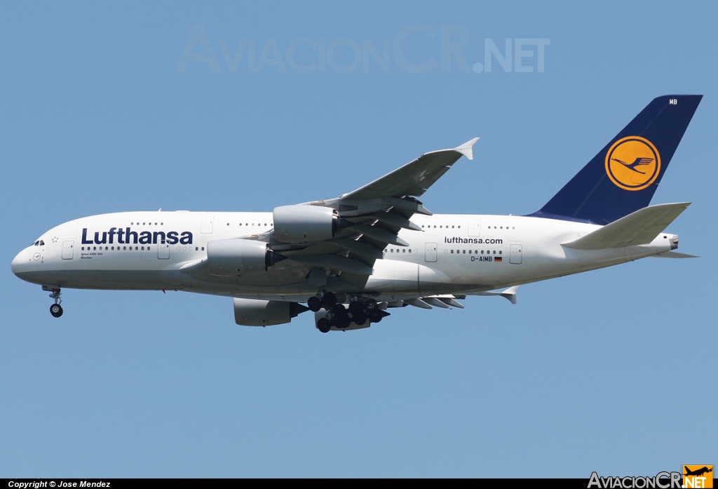 D-AIMB - Airbus A380-841 - Lufthansa