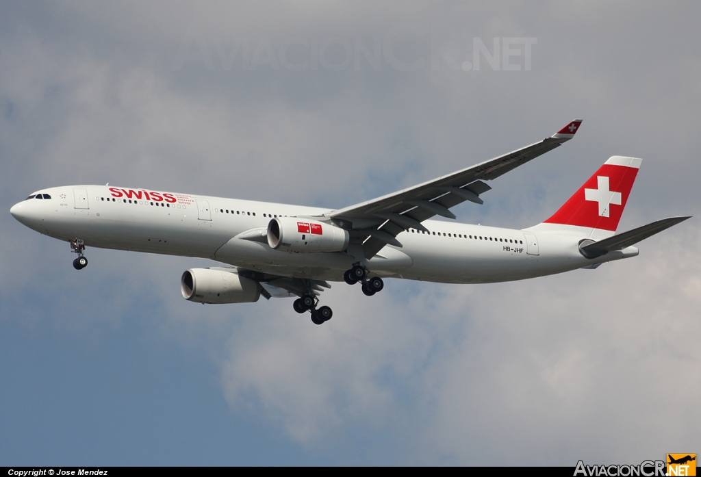 HB-JHF - Airbus A330-343 - Swiss International Air Lines