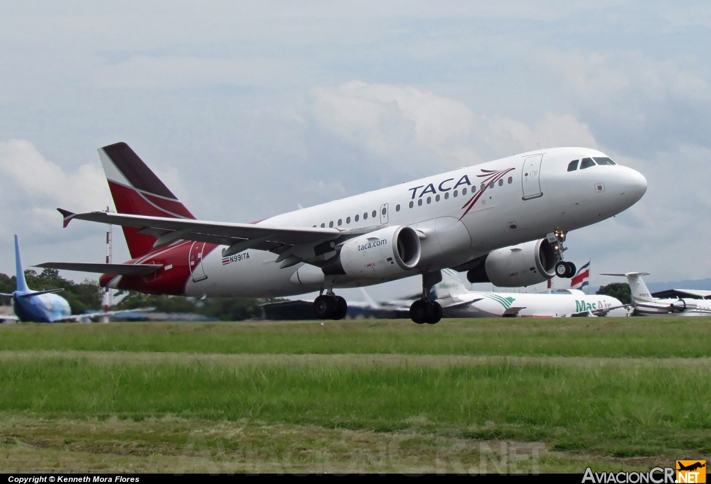 N991TA - Airbus A319-112 - TACA