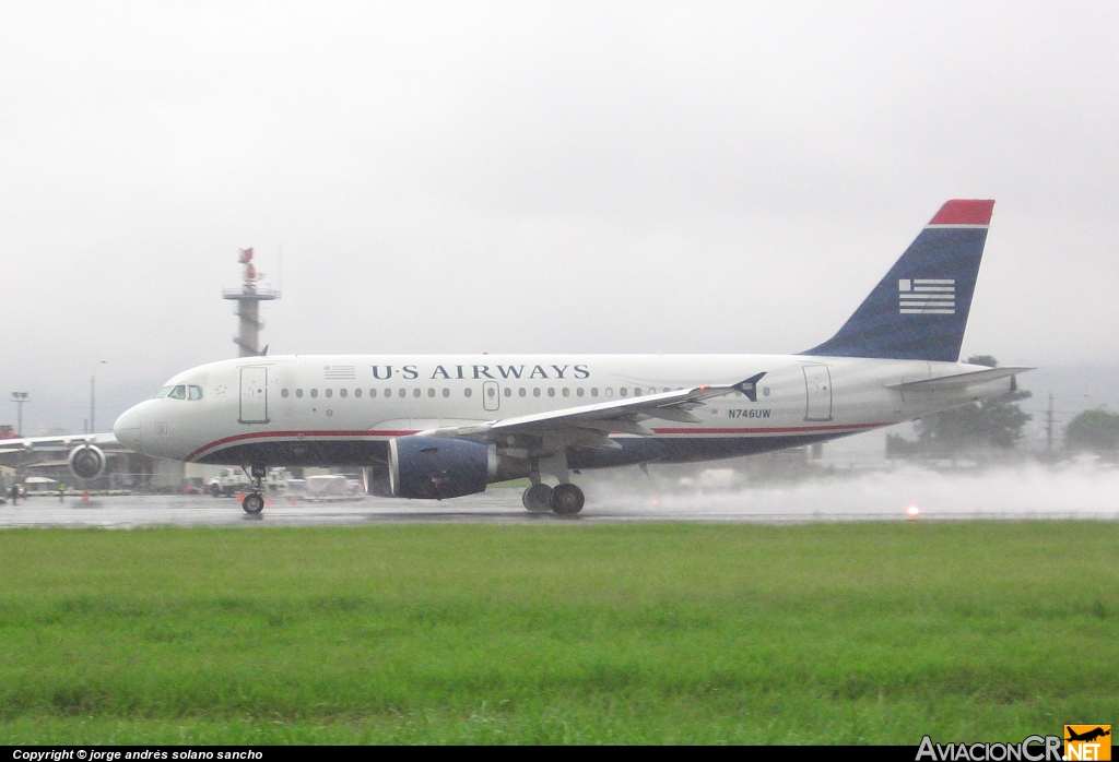 N746UW - Airbus A319-112 - US Airways