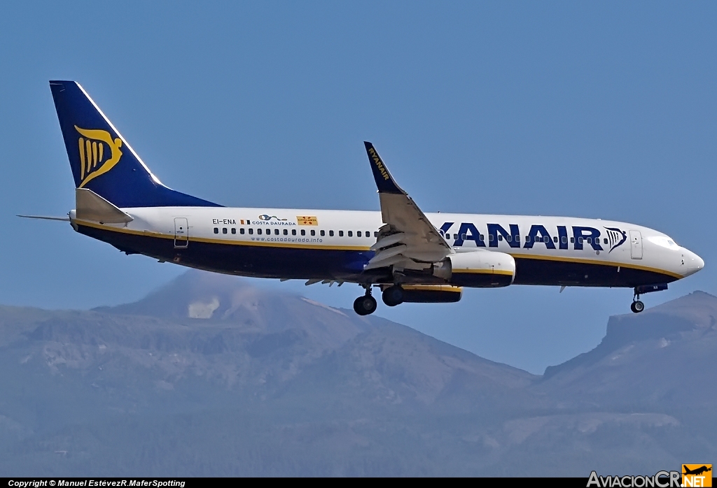 EI-ENA - Boeing 737-8AS - Ryanair