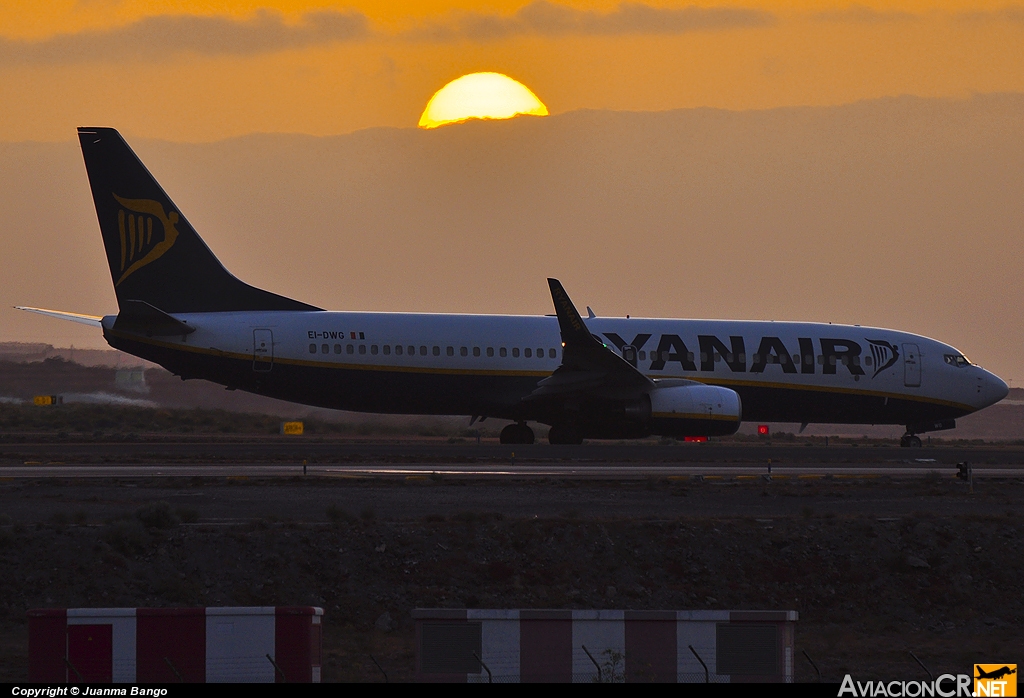 EI-DWG - Boeing 737-8AS - Ryanair