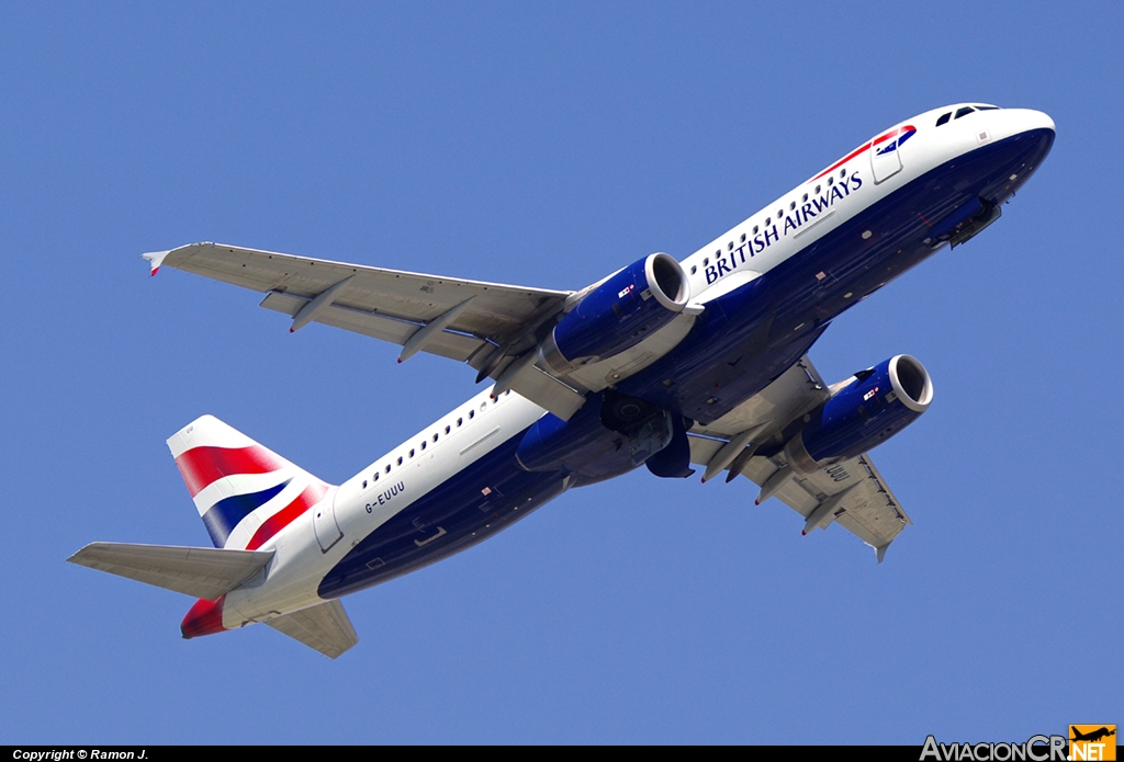 G-EUUU - Airbus A320-232 - British Airways