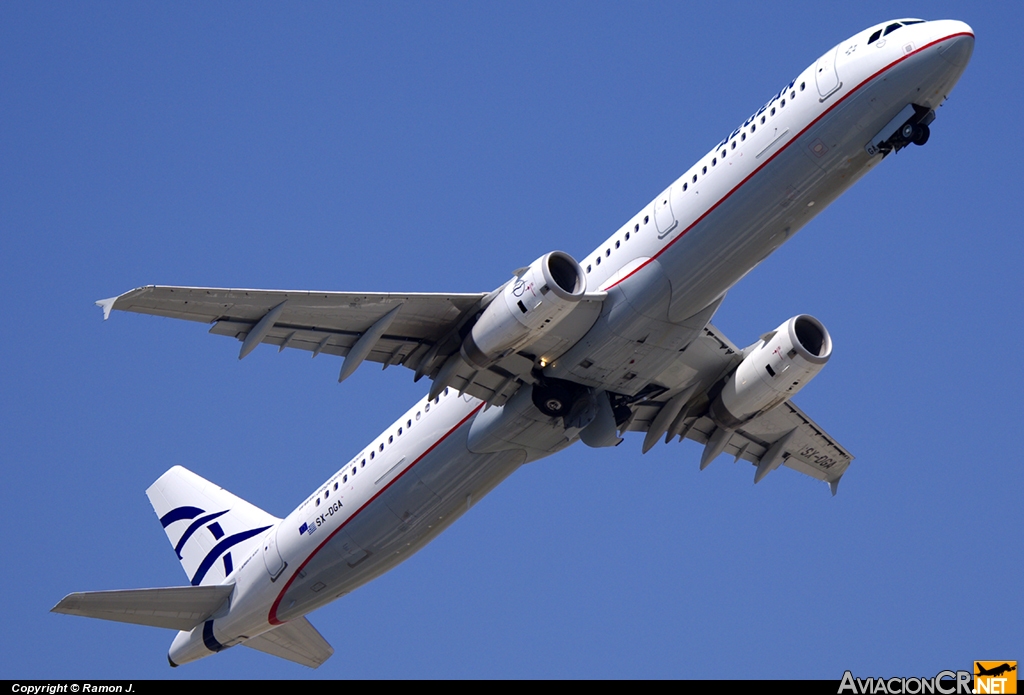 SX-DGA - Airbus A321-231 - Aegean Airlines