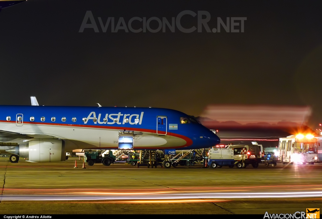 LV-CHR - Embraer 190-100IGW - Austral Líneas Aéreas