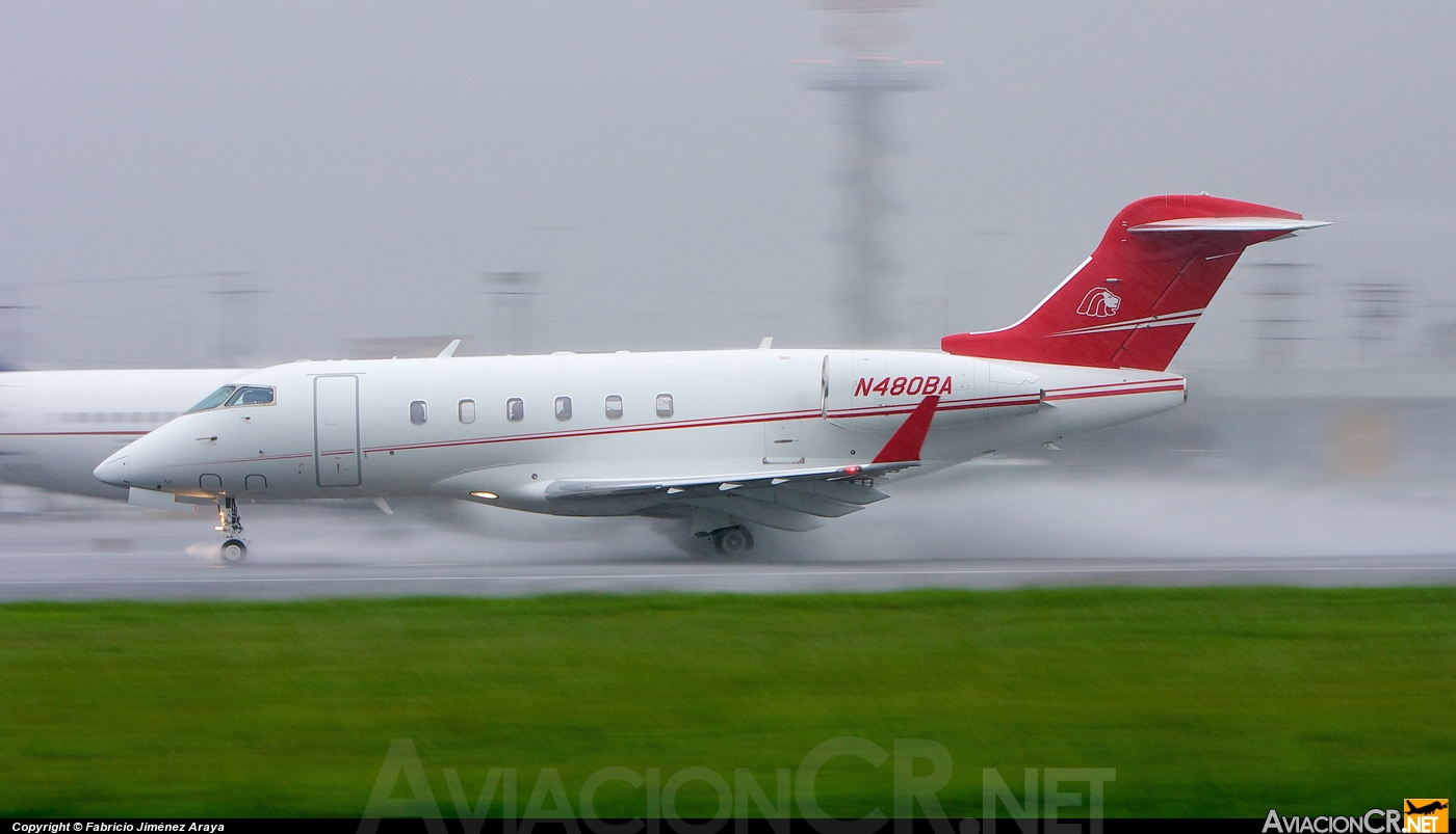 N480BA - Bombardier BD-100-1A10 Challenger 300 - Privado (Credomatic Air Services)