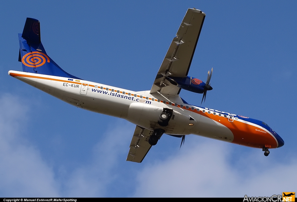 EC-KUR - ATR 72-212A - Islas Airways