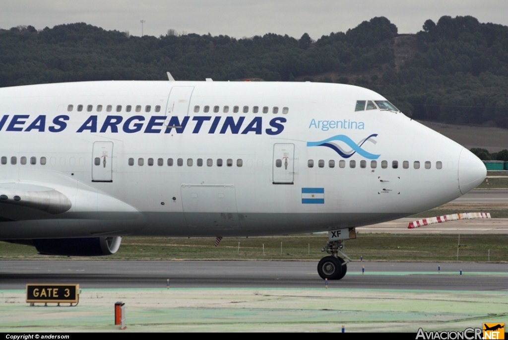 LV-AXF - Boeing 747-428 - Aerolineas Argentinas