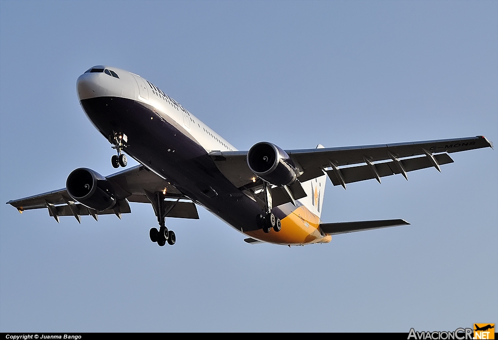 G-MONS - Airbus A300B4-605R - Monarch Airlines
