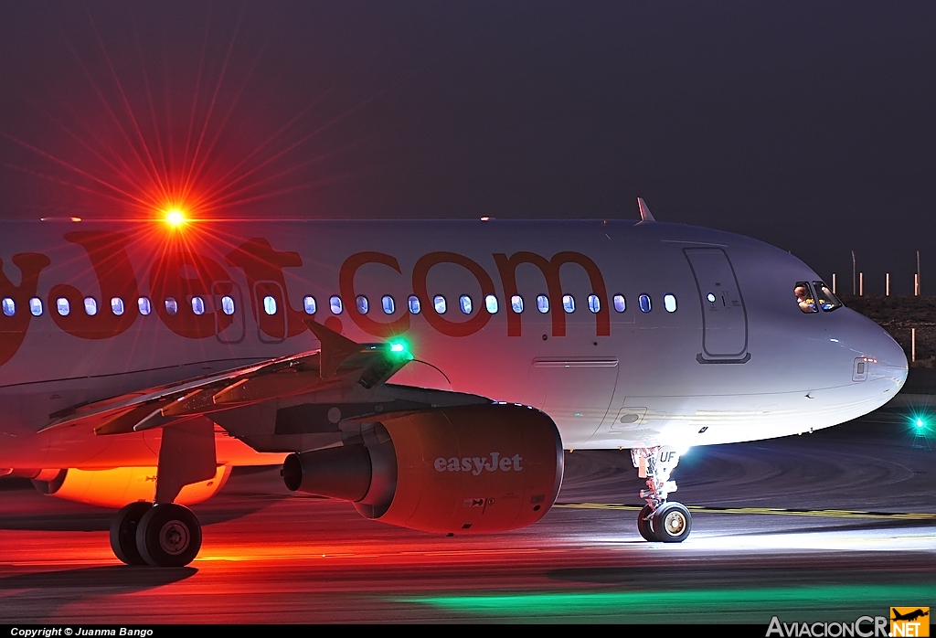 G-EZUF - Airbus A320-214 - EasyJet Airline