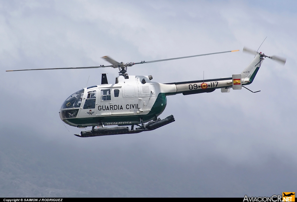 HU.15-89 - MBB-Bö105CBS-4 - Guardia Civil (España)