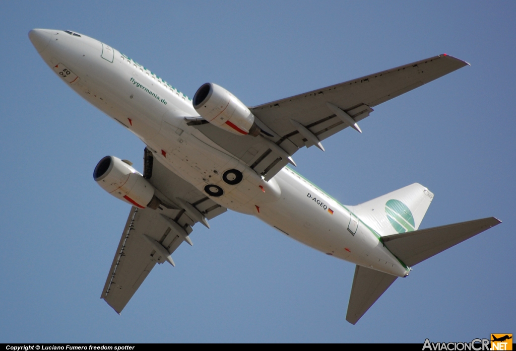 D-AGEO - Boeing 737-75B - Germania