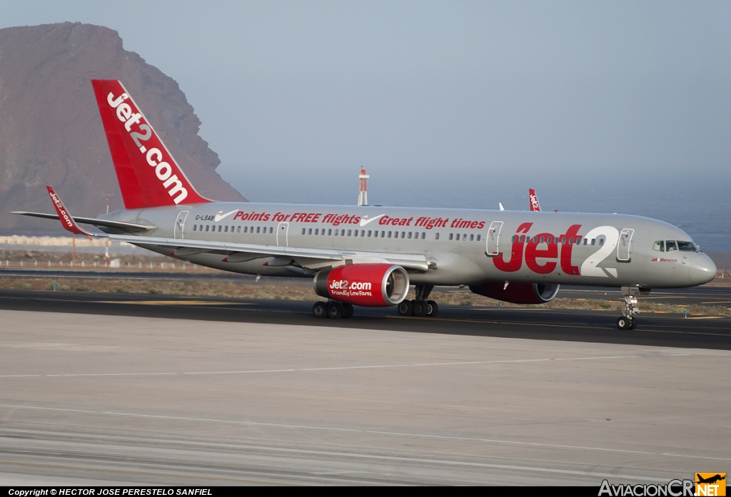 G-LSAB - Boeing 757-27B - Jet2 (Channel Express)