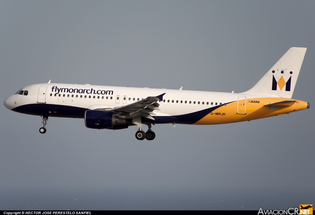 G-MRJK - Airbus A320-214 - Monarch Airlines