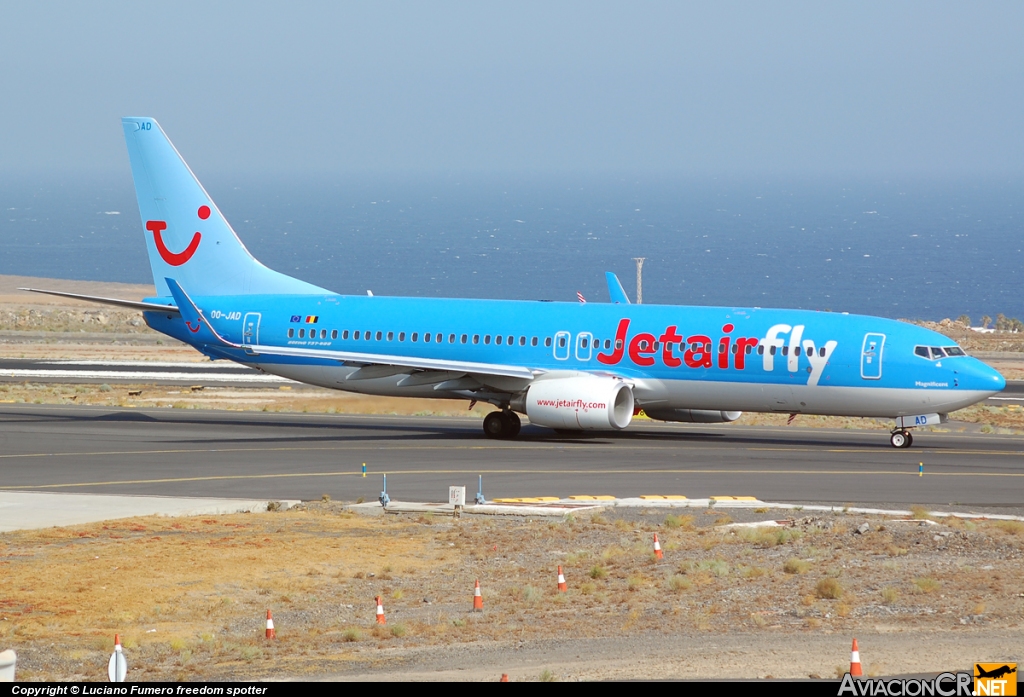 OO-JAD - Boeing 737-8K5 - Jetairfly