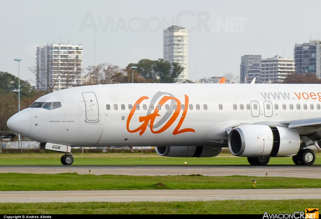 PR-GGK - Boeing 737-8EH - Gol Transportes Aereos