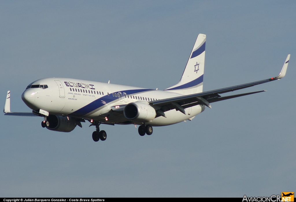4X-EKH - Boeing 737-85P - El Al Israel Airlines