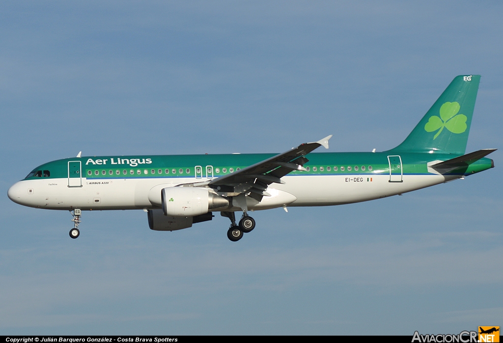 EI-DEG - Airbus A320-214 - Aer Lingus