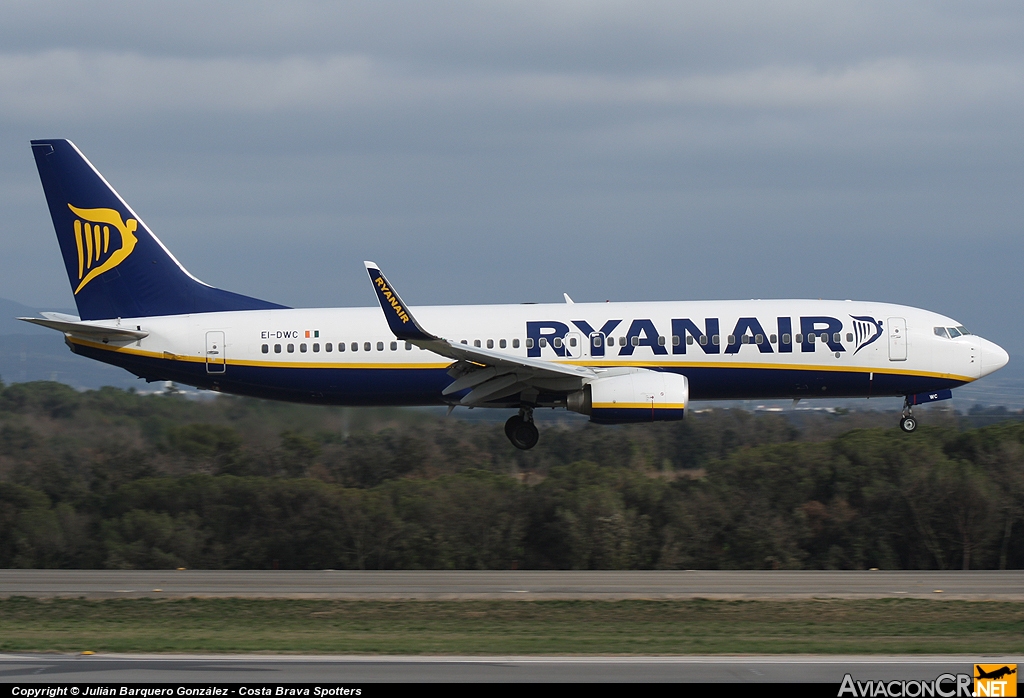EI-DWC - Boeing 737-8AS - Ryanair