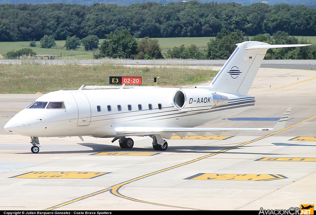 D-AAOK - Canadair CL-600-2B16 Challenger 604 - Cirrus Airlines