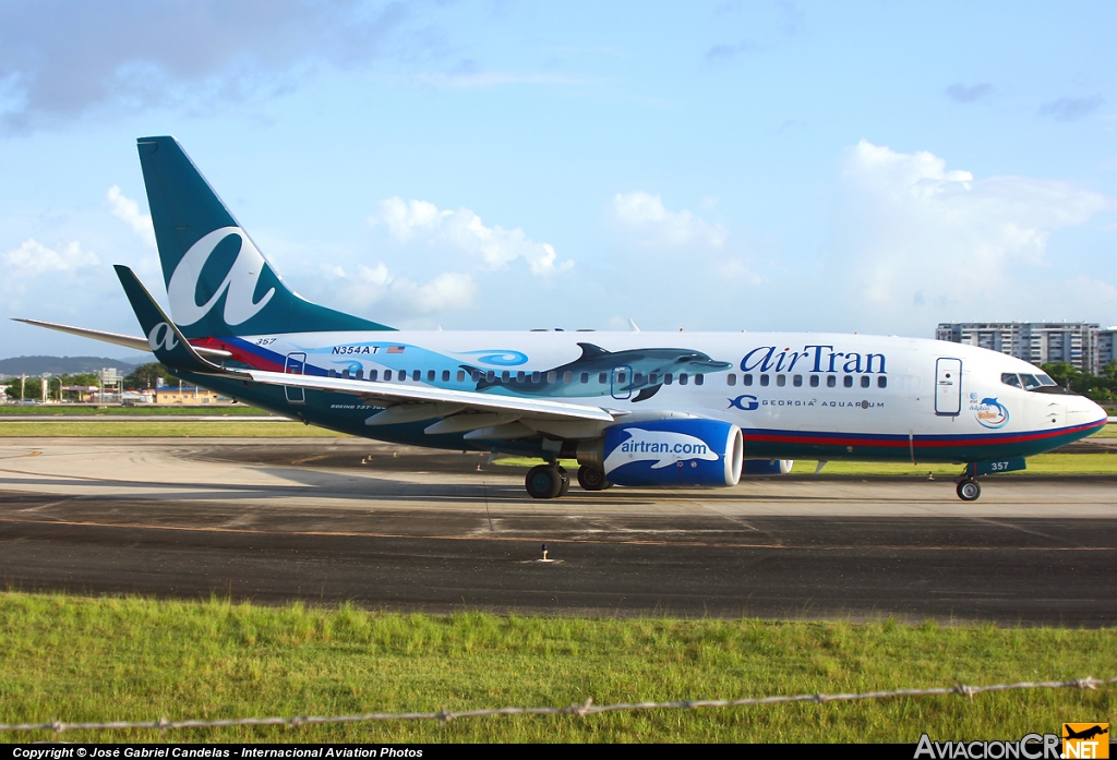 N354AT - Boeing 737-7BD - Air Tran
