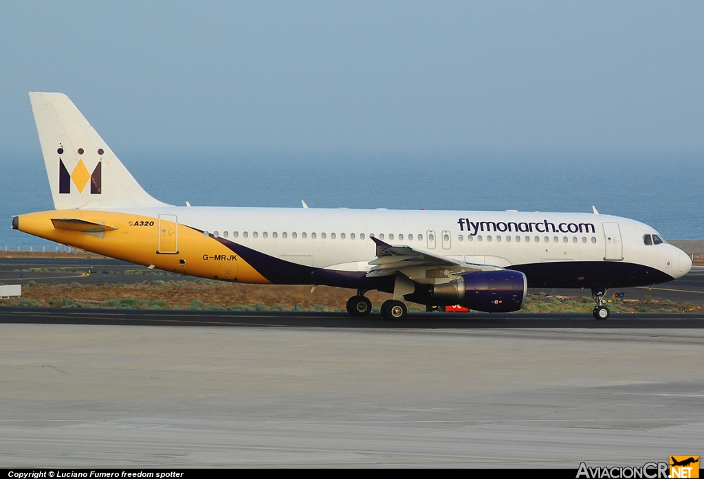 G-MRJK - Airbus A320-214 - Monarch Airlines