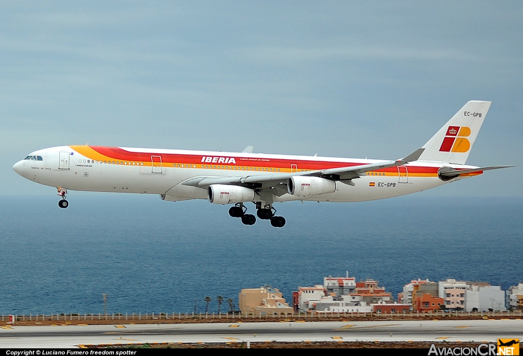 EC-GPB - Airbus A340-313X - Iberia