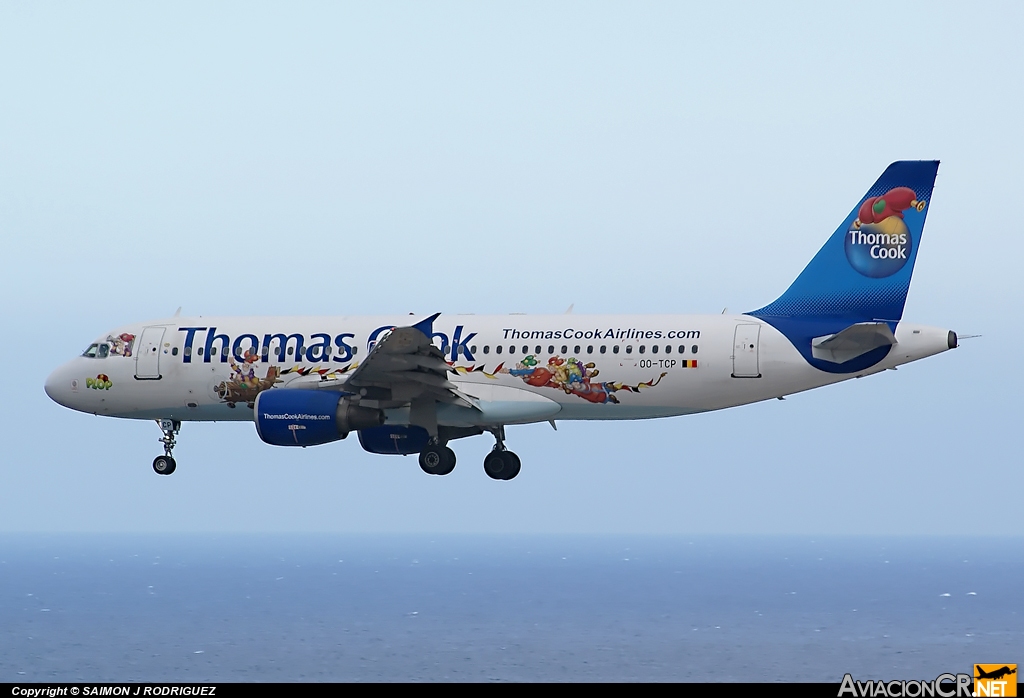 OO-TCP - Airbus A320-214 - Thomas Cook