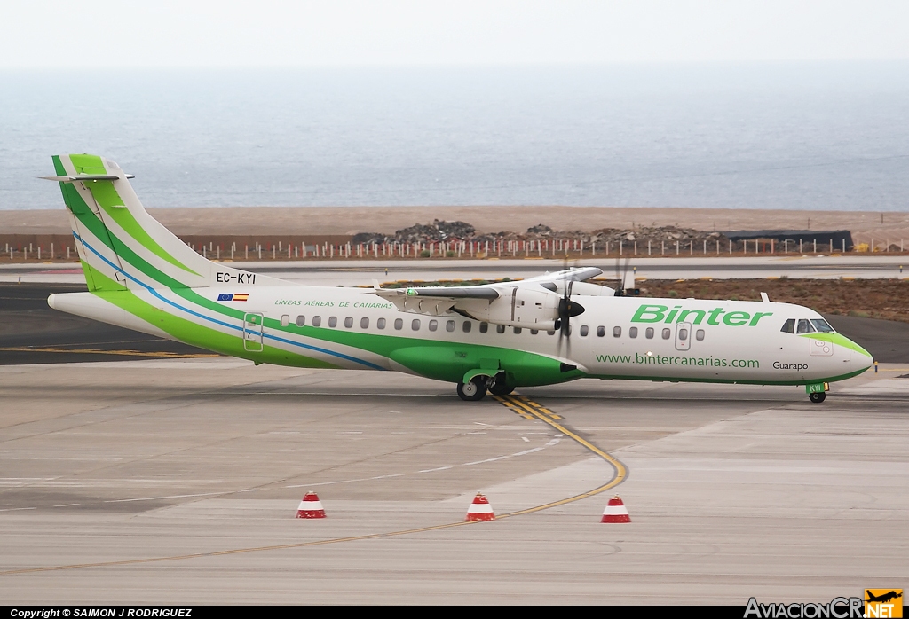 EC-KYI - ATR 72-212A - Binter Canarias