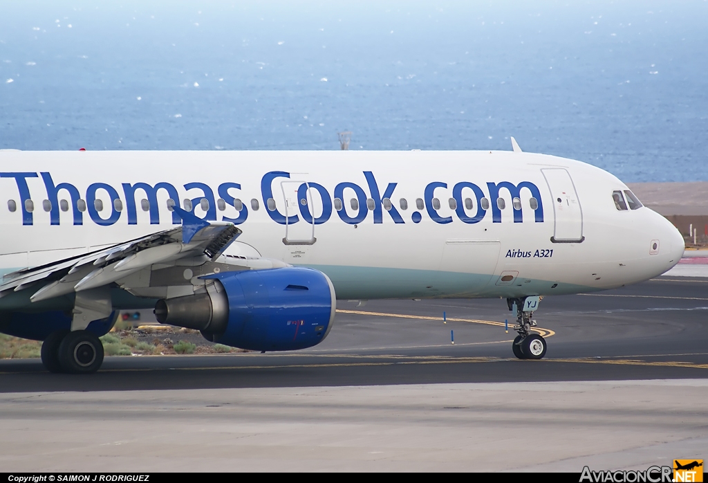 G-OMYJ - Airbus A321-211 - Thomas Cook Airlines