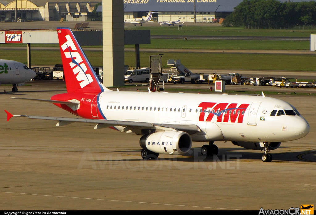 PT-TMB - Airbus A319-132 - TAM
