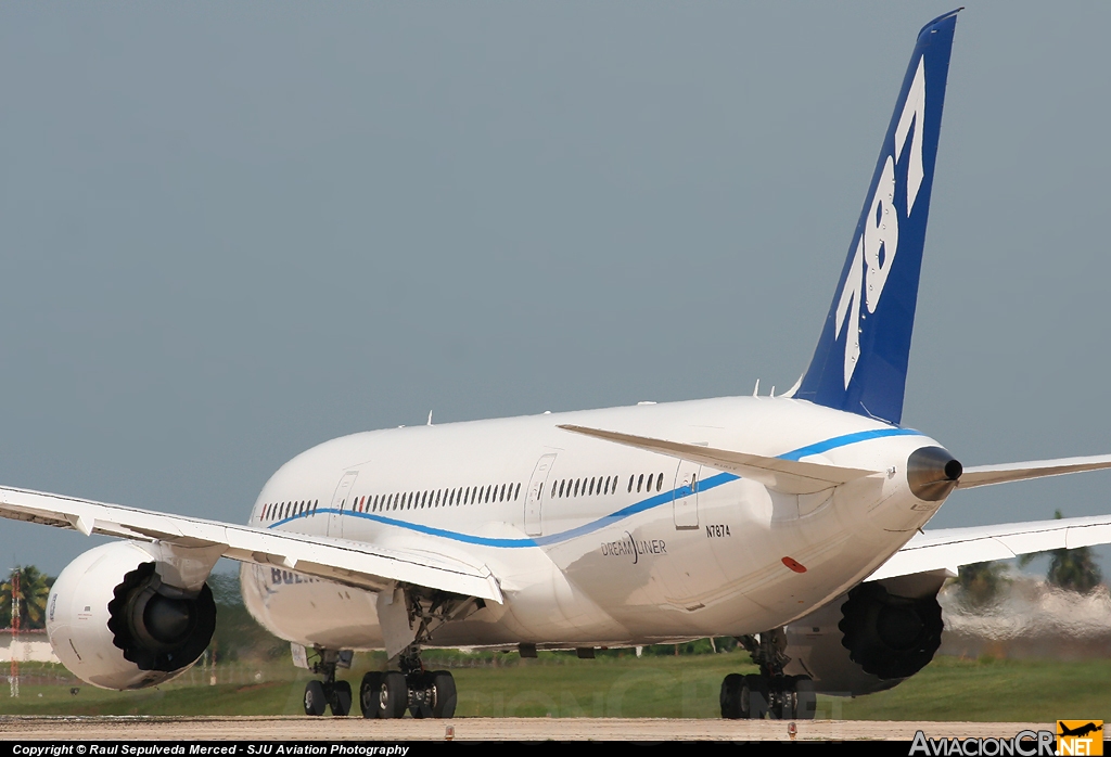 N7874 - Boeing 787-881 Dreamliner - Boeing Company