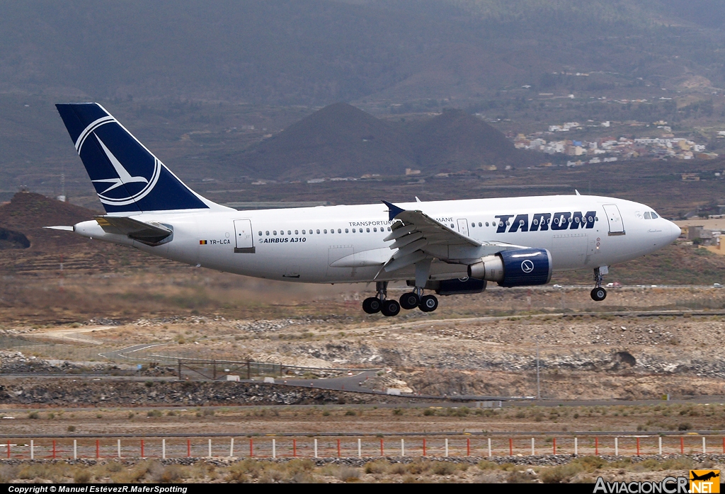 YR-LCA - Airbus A310-325 - Tarom - Romanian Air Transport