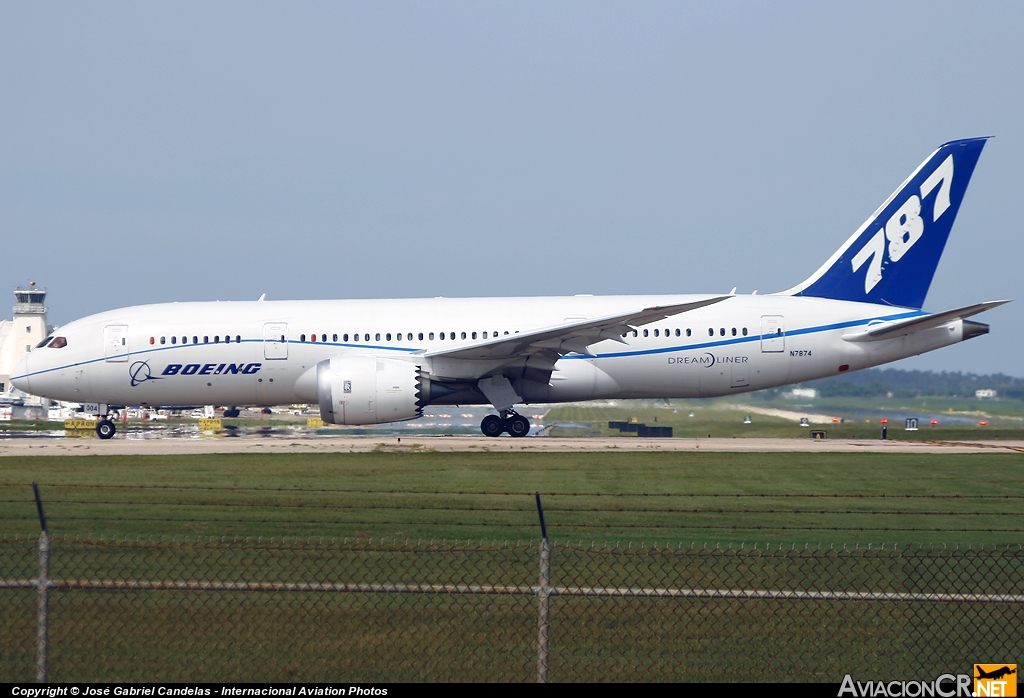 N7874 - Boeing 787-881 Dreamliner - Boeing Company