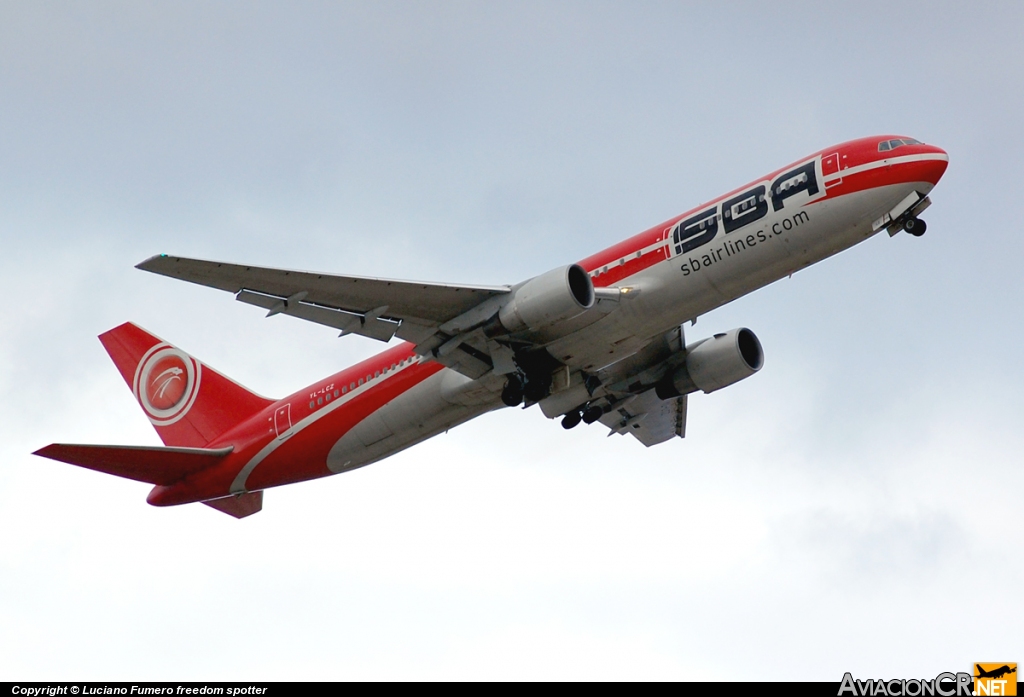YL-LCZ - Boeing 767-3Y0/ER - Santa Bárbara Airlines