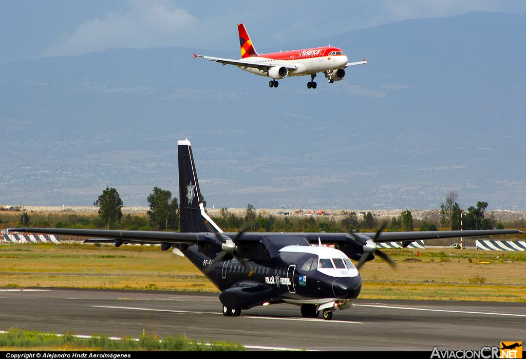 PF-511 - Airtech CN-235-10 - México - Policia